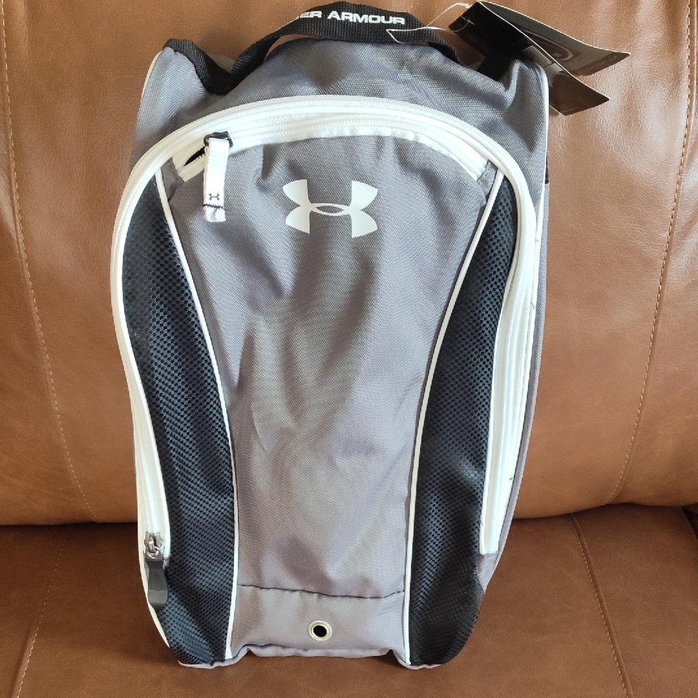 NWT Shoe Bag, Under Armour, Gray & Black